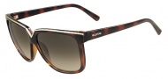Valentino V605S Sunglasses Sunglasses - 215 Dark Havana