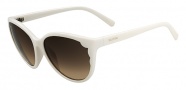 Valentino V607S Sunglasses  Sunglasses - 105 White