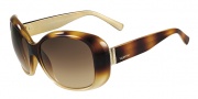 Valentino V621SR Sunglasses Sunglasses - 213 Havana / Gold