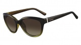 Valentino V636S Sunglasses Sunglasses - 233 Gradient Rust
