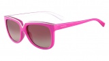 Valentino V638S Sunglasses Sunglasses - 528 Pop Fuchsia