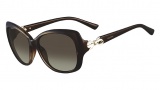 Valentino V639S Sunglasses Sunglasses - 210 Brown