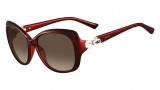 Valentino V639S Sunglasses Sunglasses - 613 Red