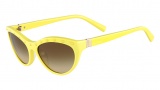 Valentino V641S Sunglasses Sunglasses - 740 Soft Yellow