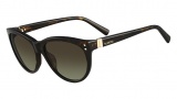 Valentino V642S Sunglasses Sunglasses - 215 Dark Havana
