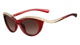 Valentino V643SR Sunglasses Sunglasses - 613 Red