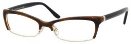 Yves Saint Laurent 6341 Eyeglasses Eyeglasses - Light Gold / Horn Black