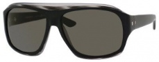 Yves Saint Laurent 2345/S Sunglasses Sunglasses - Black Gray Horn