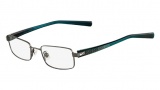 Nike 4672 Eyeglasses Eyeglasses - 069 Shiny Dark Gunmetal / Green
