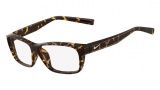 Nike 7065 Eyeglasses Eyeglasses - 015 Black / Crystal Orange
