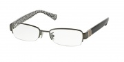 Coach HC5027B Eyeglasses Cecily  Eyeglasses - 9081 Dark Silver / Black Demo Lens