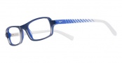 Nike 5512 Eyegalsses Eyeglasses - 420 Dark Blue / White