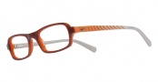 Nike 5512 Eyegalsses Eyeglasses - 250 Dark Orange / Tan