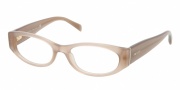 Prada PR 03PV Eyeglasses Eyeglasses - MAR1O1 Opal Olive Green / Demo Lens