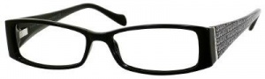 Marc By Marc Jacobs MMJ 458 Eyeglasses Eyeglasses - Black / Black White