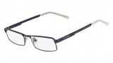 X Games Grind Down Eyeglasses Eyeglasses - 412 Satin Navy Gunmetal