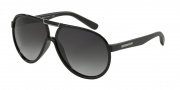 Dolce & Gabbana DG6078 Sunglasses Sunglasses - 26418G Black / Gray Gradient