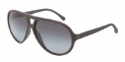 Dolce & Gabbana DG6076 Sunglasses Sunglasses - 2651T3 Grey Rubber / Polarized Gray Gradient