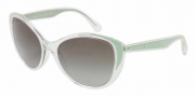 Dolce & Gabbana DG6075M Sunglasses Sunglasses - 27108E Crystal / Green Gradient
