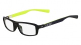 Nike 7220 Eyeglasses Eyeglasses - 010 Black / Cactus Green