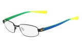 Nike 8092 Eyeglasses Eyeglasses - 927 Satin Gunmetal / Yellow Strike