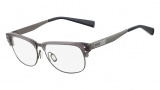Nike 8222 Eyeglasses Eyeglasses - 069 Crystal Grey / Dark Grey