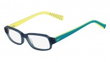 Nike 5508 Eyeglasses Eyeglasses - 428 Satin Blue / Cyber Green
