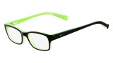 Nike 5513 Eyeglasses Eyeglasses - 001 Black / Green Crystal