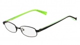 Nike 5566 Eyeglasses Eyeglasses - 001 Black / Cyber Green