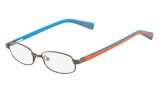 Nike 5566 Eyeglasses Eyeglasses - 088 Gunmetal / Orange Turquoise
