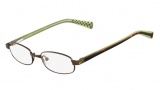 Nike 5566 Eyeglasses Eyeglasses - 248 Brown / Tortoise Green