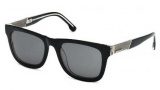 Diesel DL0050 Madison Sunglasses Sunglasses - 03A Black / Crystal / Smoke