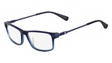 Nike 7217 Eyeglasses Eyeglasses - 400 Crystal Blue / Dark Blue