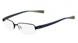 Nike 8090 Eyeglasses Eyeglasses - 412 Blue Satin / Pewter