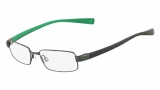 Nike 8093 Eyeglasses Eyeglasses - 033 Shiny Gunmetal / Pine Green
