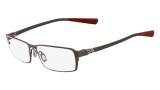 Nike 8106 Eyeglasses Eyeglasses - 070 Grey / Varsity Red