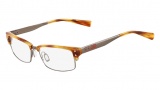 Nike 8220 Eyeglasses Eyeglasses - 360 Blonde Horn / Smoke