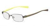 Nike 8094 Eyeglasses Eyeglasses - 034 Matte Gunmetal / Electric Yellow