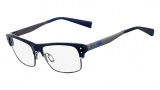 Nike 8221 Eyeglasses Eyeglasses - 425 Blue Horn / Dark Grey