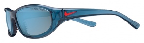 Nike Debut P EV0574 Sunglasses Sunglasses - 404 Crystal Squadron Blue / Grey Blue Lens