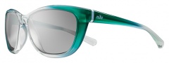 Nike Gaze EV0646 Sunglasses Sunglasses - 307 Atomic Teal Gradient / Grey Lens