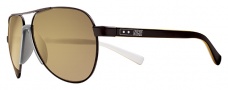 Nike Vintage MDL. 101 EV0692 Sunglasses Sunglasses - 002 Shiny Black / Soft Gold Flash Lens