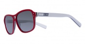 Nike Vintage 77 EV0602 Sunglasses Sunglasses - 607 Red / White / Grey Silver Mirror Lens