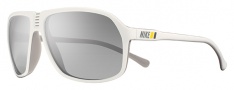 Nike Vintage 91 EV0659 Sunglasses Sunglasses - 101 White / Light Charcoal / Grey with Silver Flash Lens