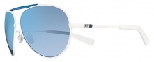 Nike Vintage 94 EV0662 Sunglasses Sunglasses - 100 White / Grey with Blue Flash Lens