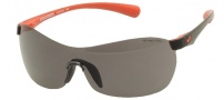 Nike Excellerate EV0742 Sunglasses Sunglasses - 001 Matte Black / Orange Grey
