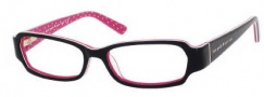 Kate Spade Gene Eyeglasses Eyeglasses - 0X19 Black / Pink Striated