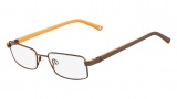 Flexon Absolute Eyeglasses Eyeglasses - 210 Brown