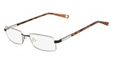 Flexon Dynamic Eyeglasses Eyeglasses - 046 Silver Black