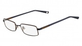 Flexon Dynamic Eyeglasses Eyeglasses - 216 Brown Navy